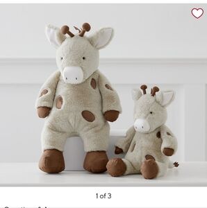 Pottery Barn Giraffe Plush Set
